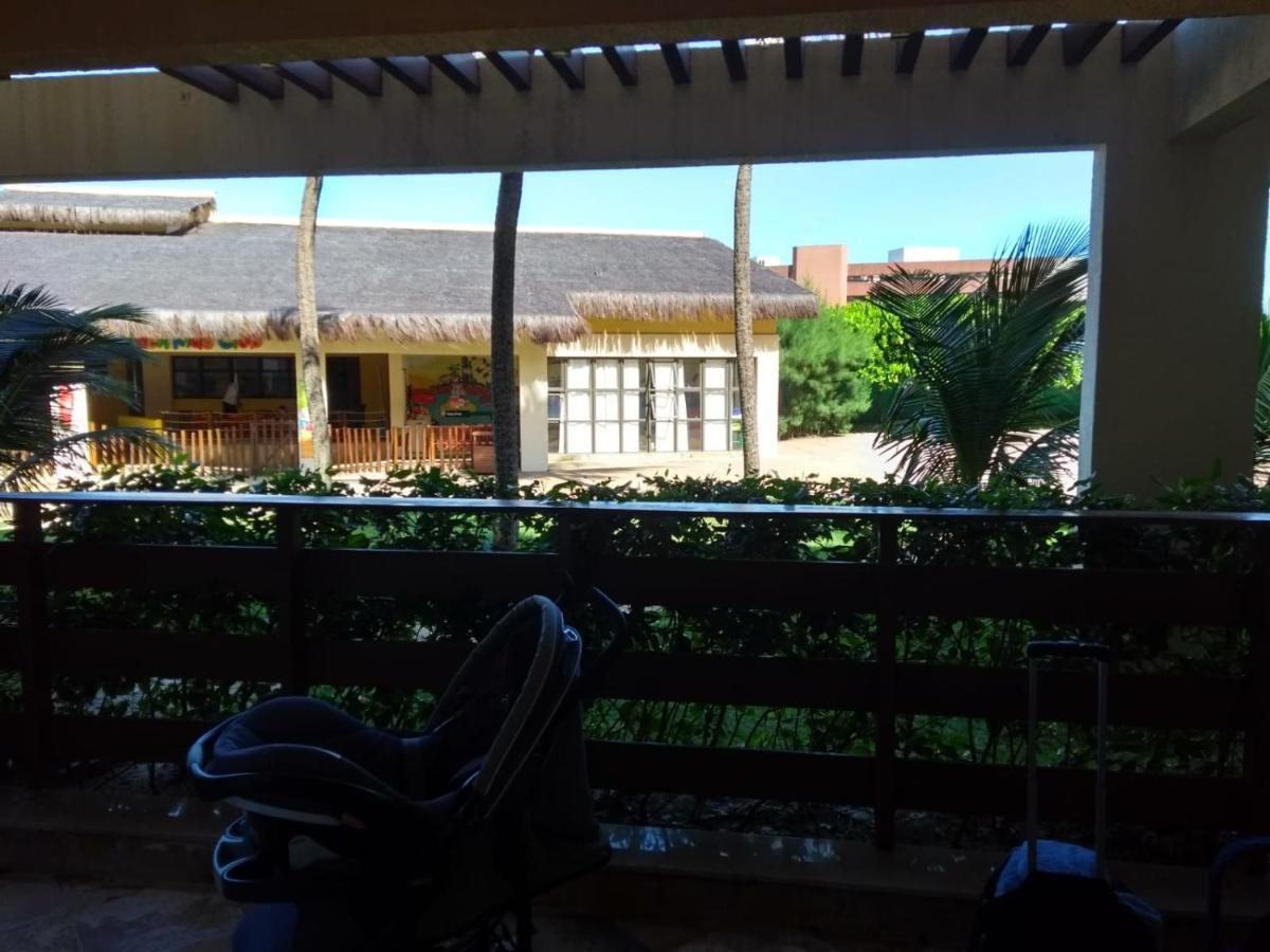 Apartamento Resort Ao Lado Do Parque Aquatico Porto Das Dunas - Pe Na Areia- Terreo 阿奎拉兹 外观 照片